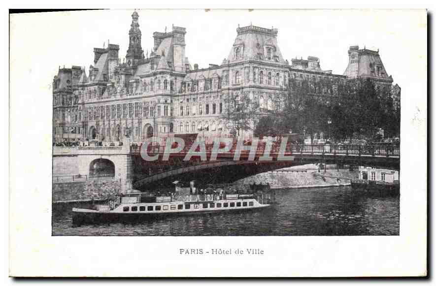 CPA Paris Hotel de Ville 