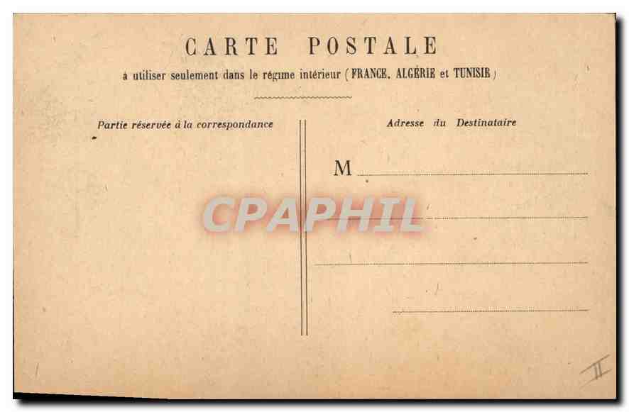 CPA Paris Hotel de Ville  — Verso