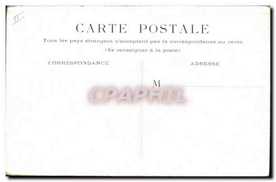 CPA Gare du Quai d'Orsay  — Rückseite