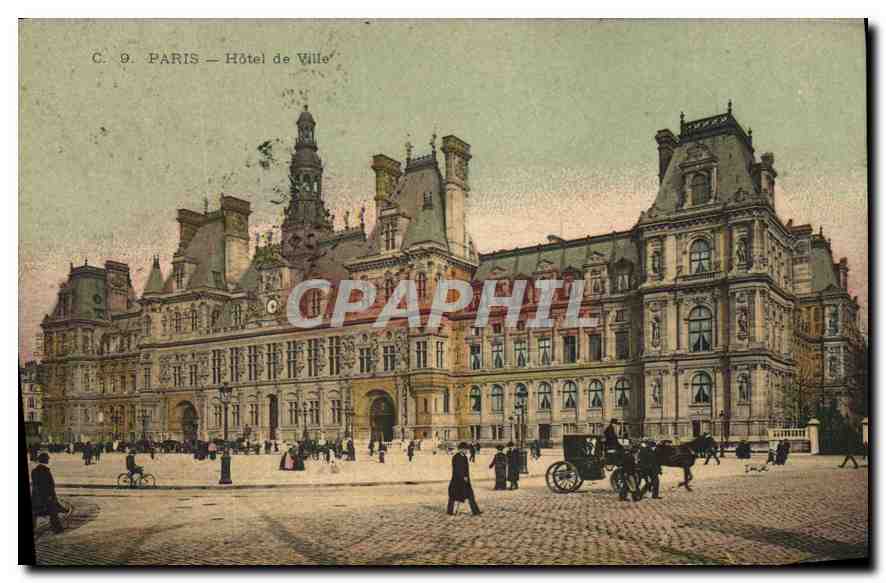 CPA Paris Hotel de Ville 
