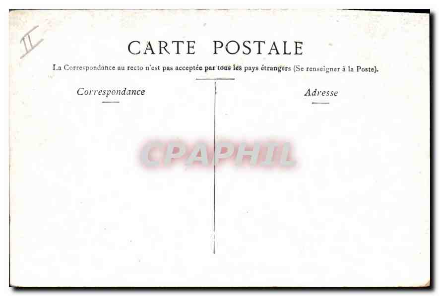 CPA Paris Le Pont d'Arcole L'Hotel de Ville  — Rückseite