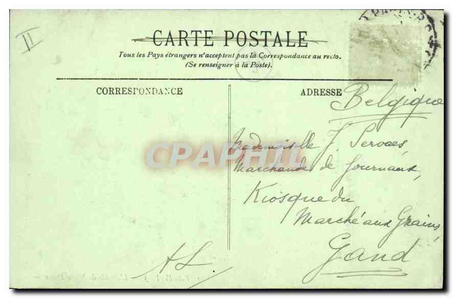 Paris (IVe) — L'Abside de Notre-Dame — L.L. — Reverso