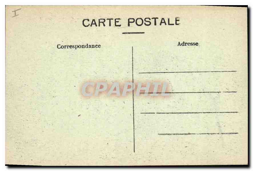 CPA Paris Ier arrt la rue de Rivoli et le jardin des Tuileries  — Verso