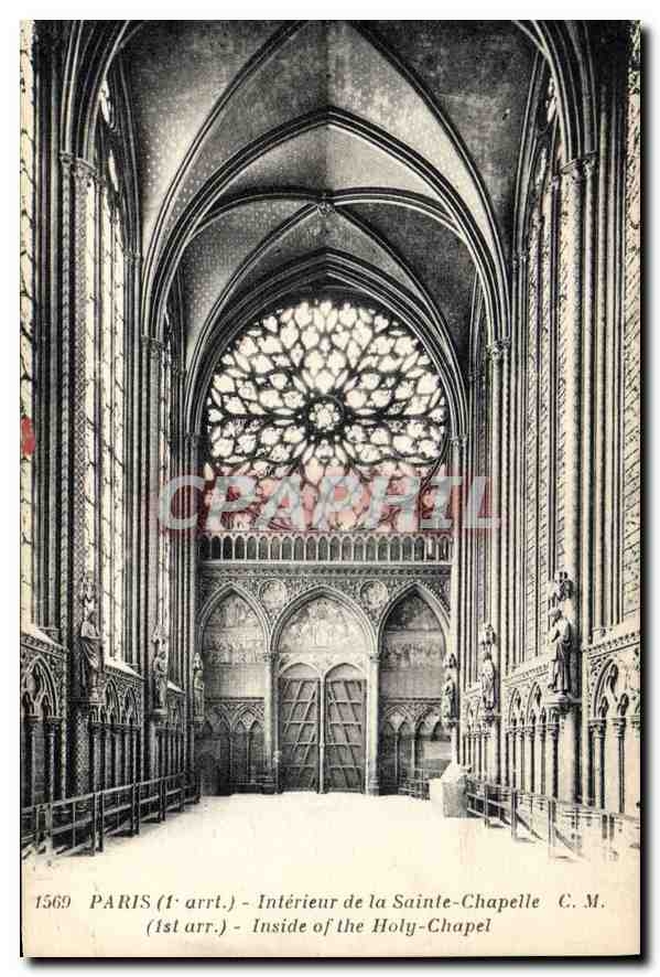 CPA Paris I arrt inteurieur de la Sainte Chapelle 