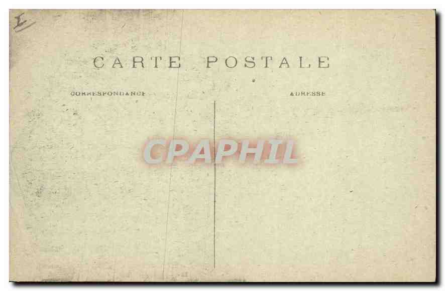 CPA Paris Ier arrt la Sainte Chapelle construite en 1245 sur l'ordre de St Louis par Pierre de Montr — Verso