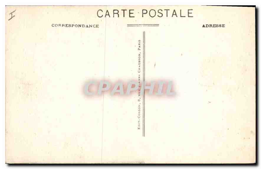 CPA Paris Ier arrt la Ste Chapelle construite en 1245 sur l'ordre de St Louis par Pierre de Montreau — Verso