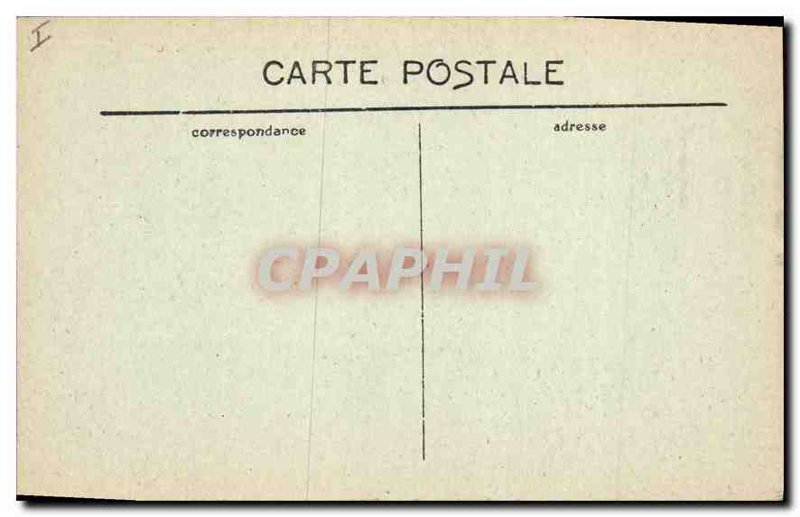 CPA Paris 1er arrt la place du Carrousel et le Louvre  — Rückseite