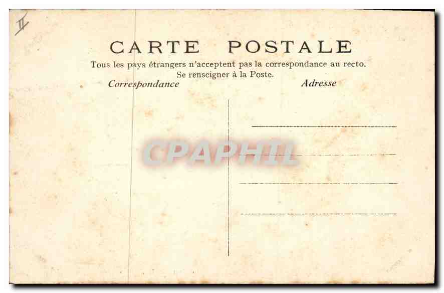 CPA Paris l'eglise St Germain l'Auxerrois et la Mairie du 1er Arrondissement  — Verso