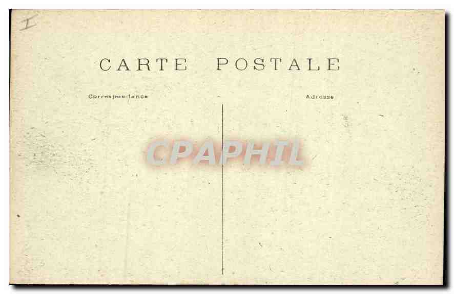 CPA Paris 1er arrt le palais de justice  — Verso