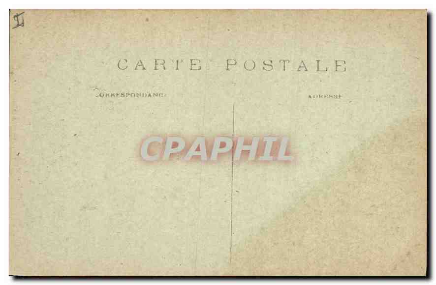 CPA Paris 1er arrt la place du Carrousel et le Louvre  — Verso