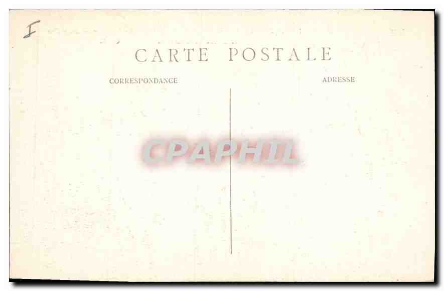 CPA Paris Ier arrt place du carrousel Pavillon de Richelieu et statue de Gambetta  — Verso