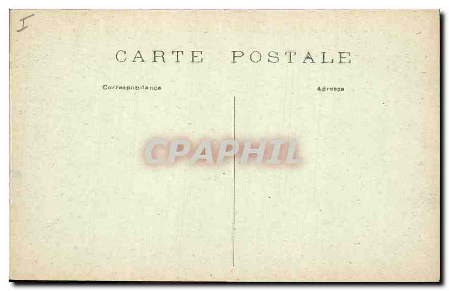 CPA Paris Ier un coin des Tuileries et la Pavillon de Marson  — Verso