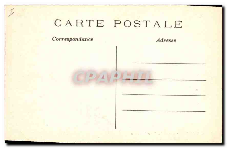 CPA Paris 8 arrt Le Parc Monceau le Pont Italien  — Rückseite
