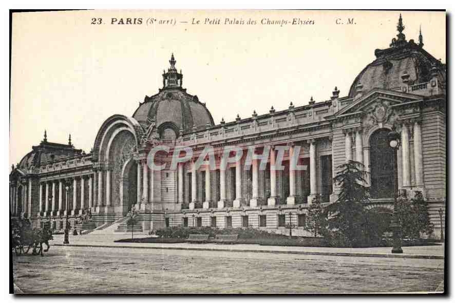 CPA Paris 8 arrt Le petit Palais des Champs Elysees 