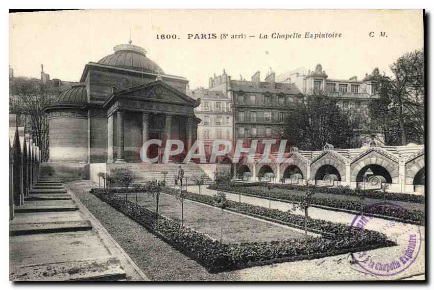 CPA Paris 8 arrt La Chapelle Expiatoire 
