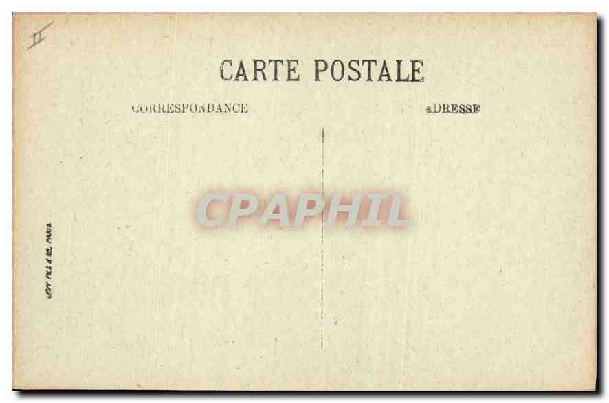 CPA Paris VIII Eglise Saint Pierre  — Verso