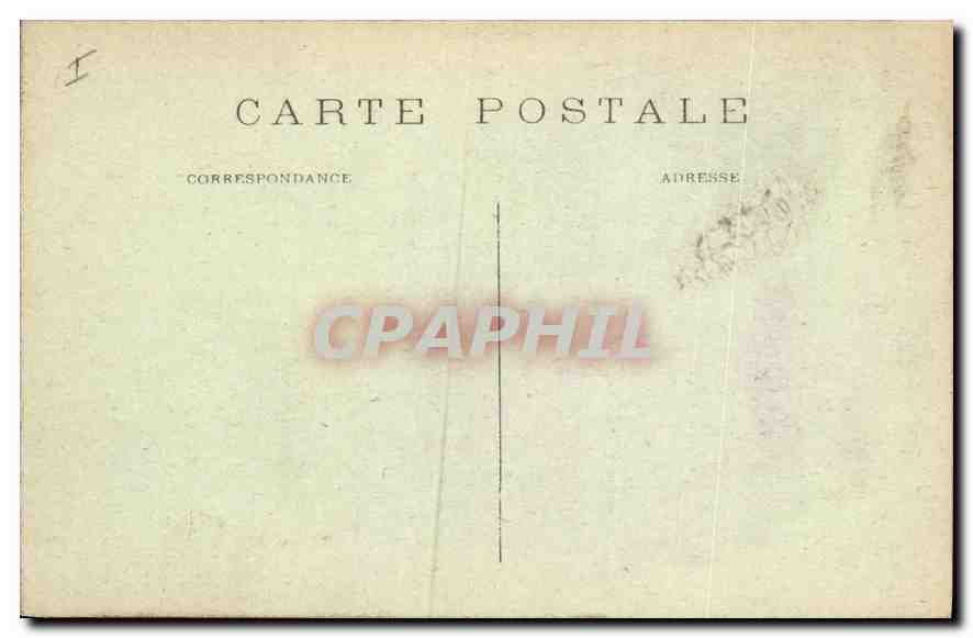 CPA Paris 7 arrt La Chambre des Deputes  — Verso