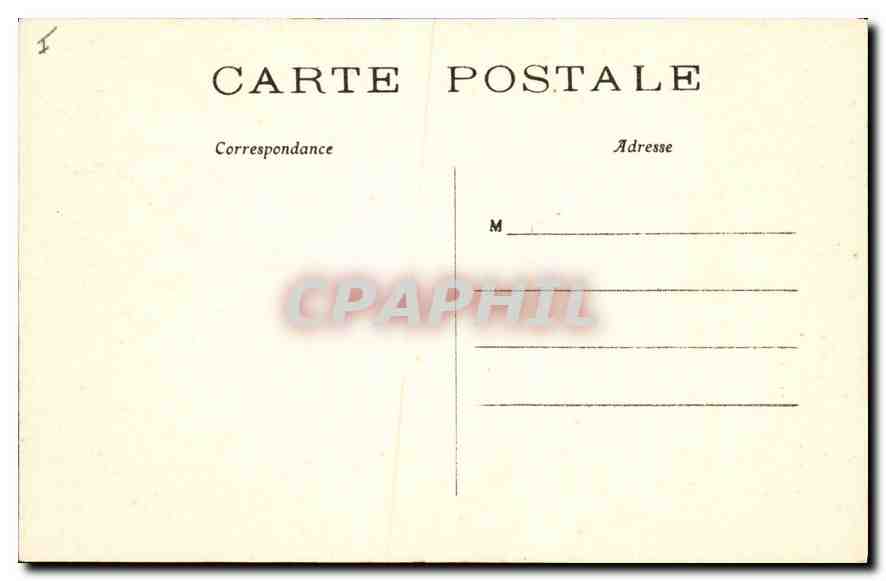 CPA Paris 7 Dome des Invalides  — Verso