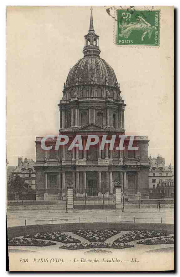 CPA Paris VII Le Dome des Invalides 