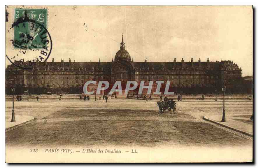 CPA Paris VII L'Hotel des Invalides 
