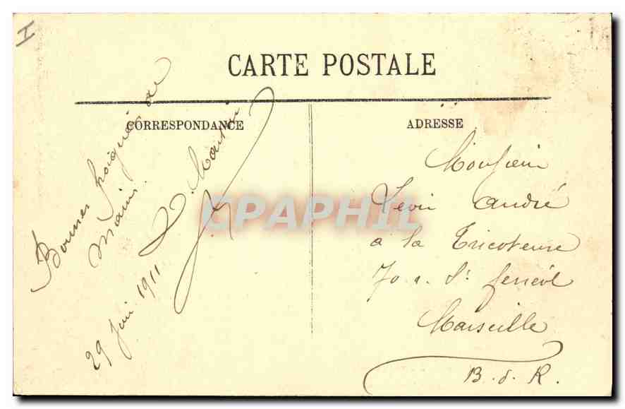 CPA Paris VII L'Hotel des Invalides  — Rückseite