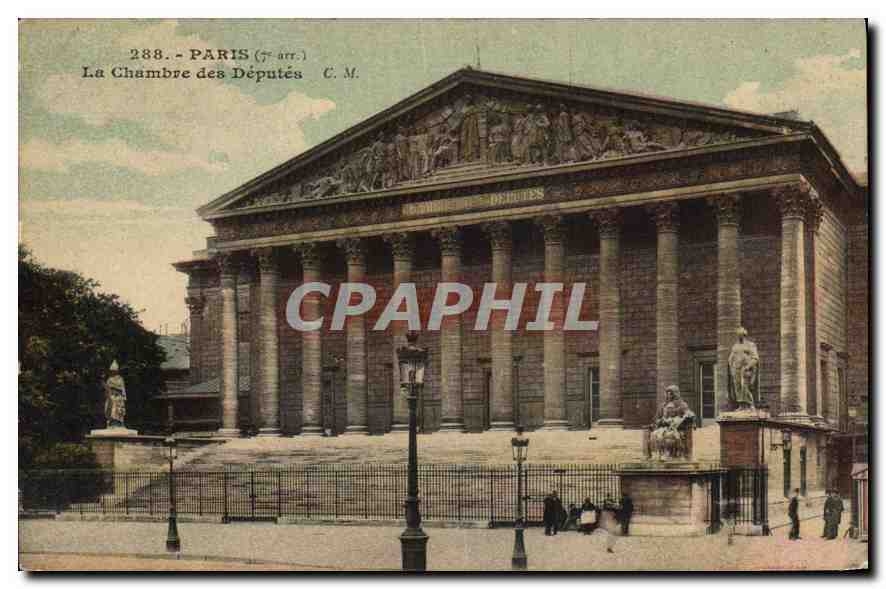 CPA Paris 7 arrt La Chambre des Deputes 