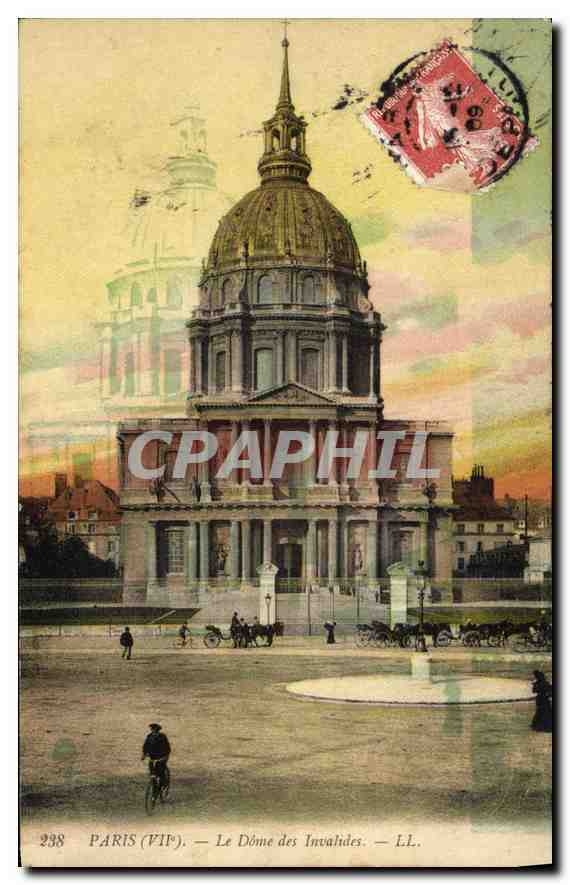 CPA Paris VII Le Dome des Invalides 