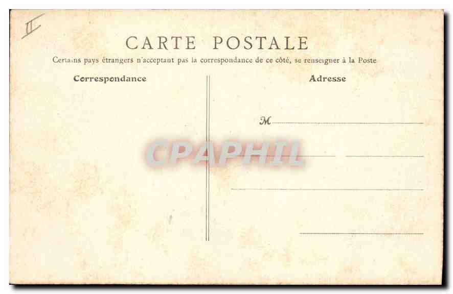 CPA Paris Gare de Lyon  — Rückseite