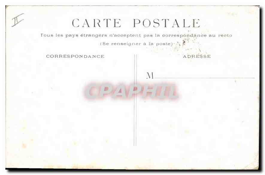 CPA Paris Gare Saint Lazare  — Rückseite