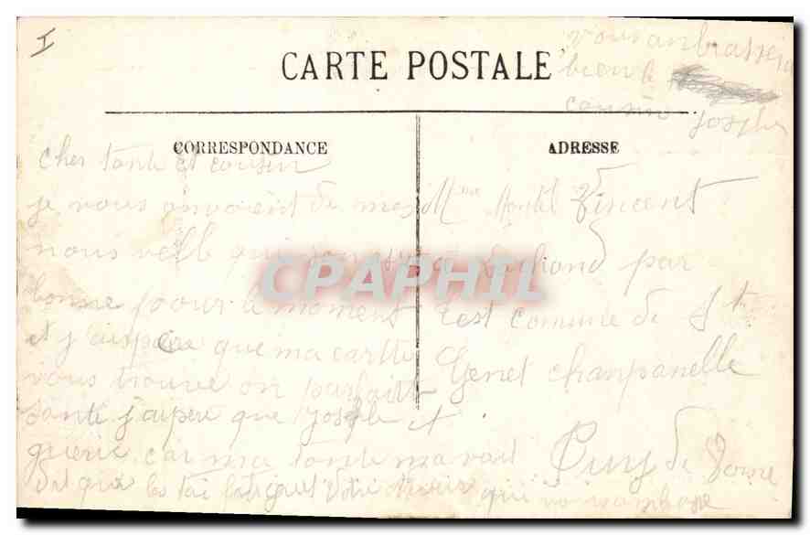 CPA Paris VI Le Luxembourg La Fontaine de Carpeaux  — Rückseite