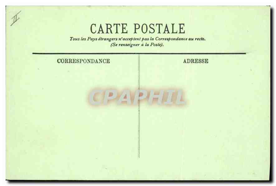 CPA Paris VI La Fontaine Saint Sulpice  — Rückseite