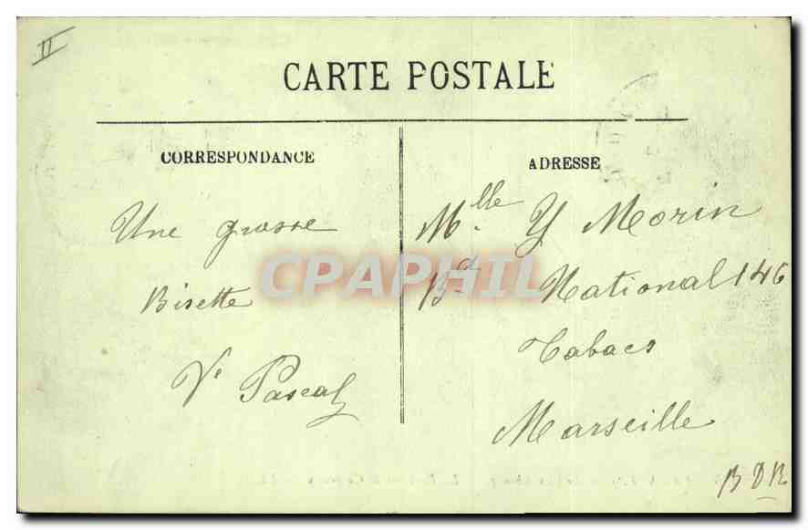 CPA Paris Le Luxumbourg La Fontaine de Carpeaux  — Rückseite
