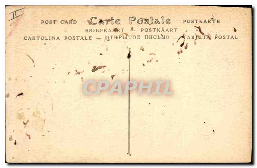 CPA Paris Un Coin du Jardin du Luxembourg  — Verso