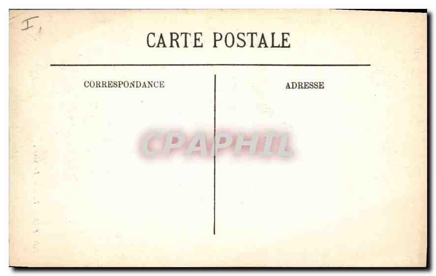 CPA Paris VIe le Senat  — Rückseite