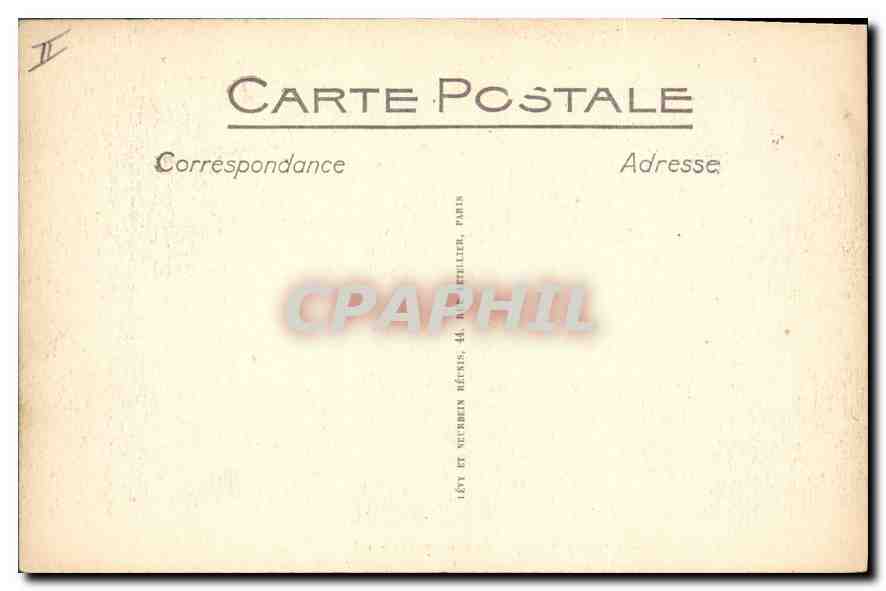 CPA Paris VIe le jardin du Luxembourg  — Rückseite