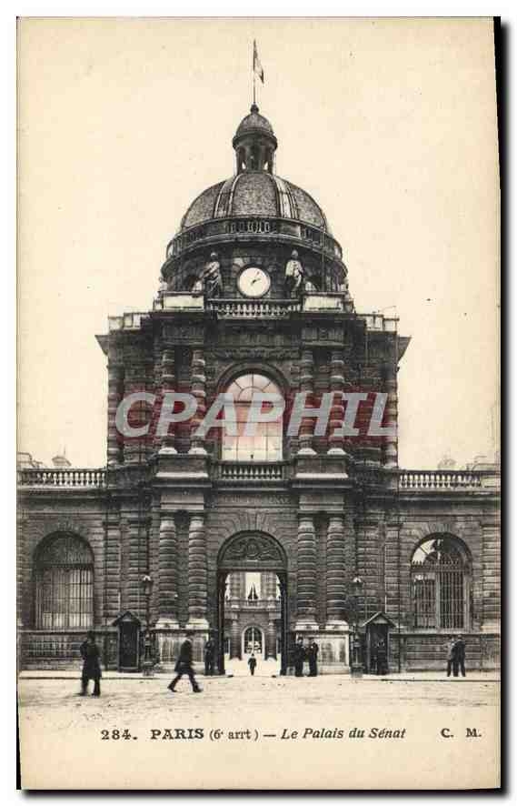 CPA Paris 6e arrt le palais du Senat 