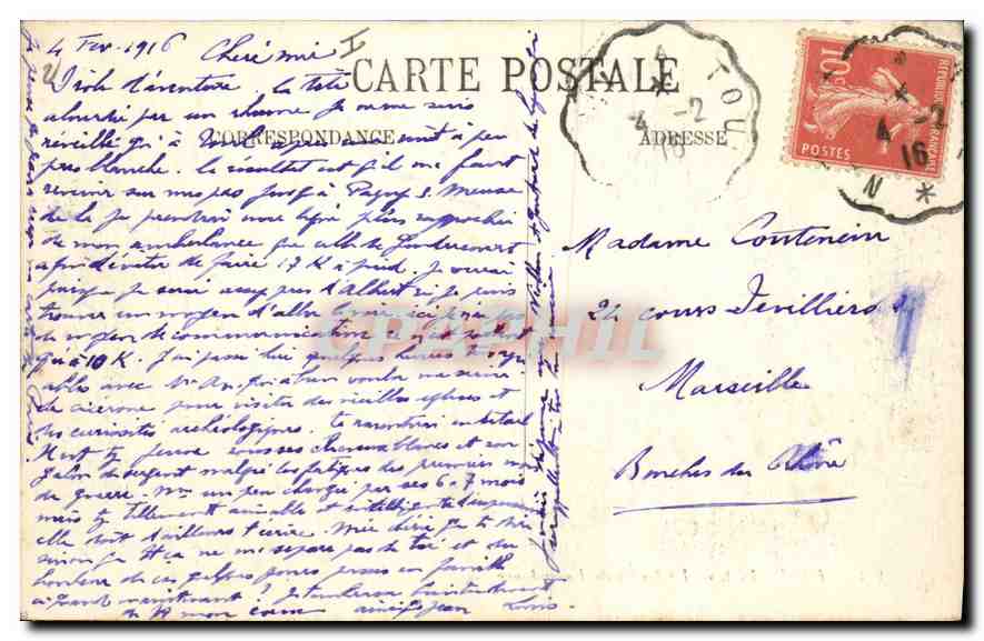 CPA Paris VI le jardin du Luxembourg  — Rückseite