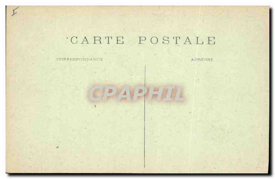CPA Paris 6e arrt le palais du Luxembourg  — Rückseite