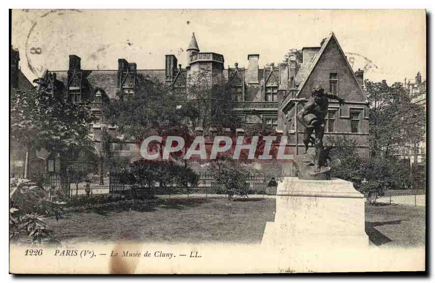 CPA Paris Ve le Musee de Cluny 