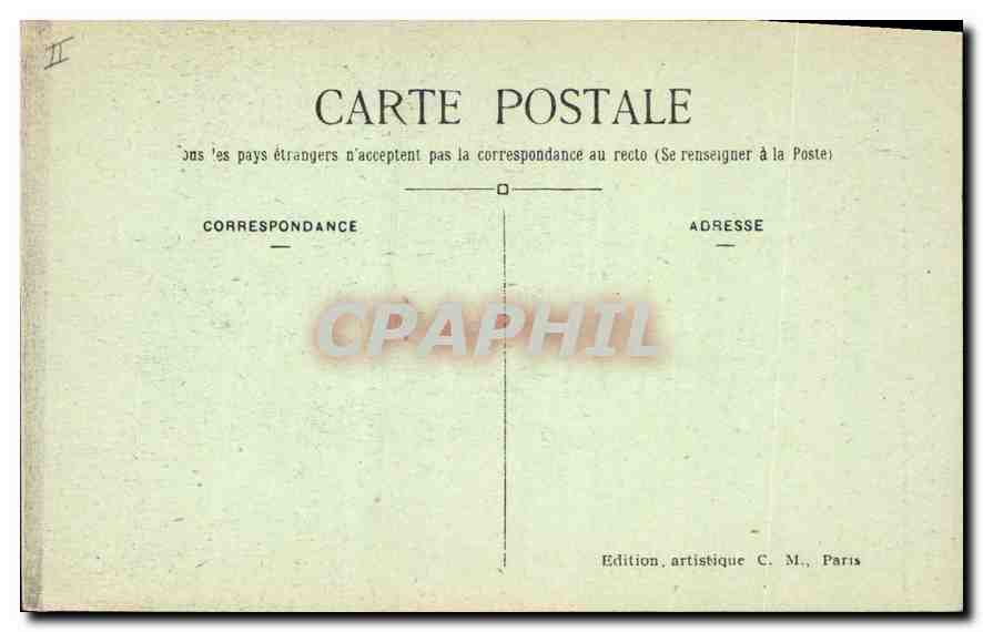 CPA Paris 5e arrt eglise Saint Etienne du Mont Commencee sous Francois Ier et terminee sous Louis XI — Rückseite