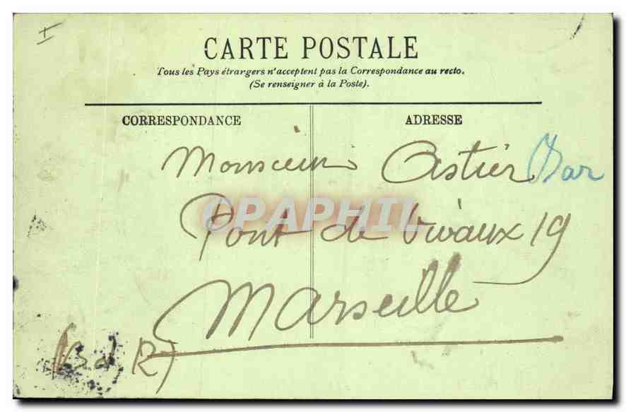 CPA Paris Ve le Musee de Cluny  — Rückseite