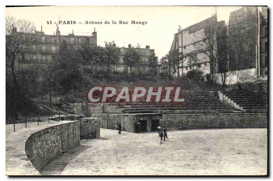 CPA Paris Arenes de la Rue Monge 