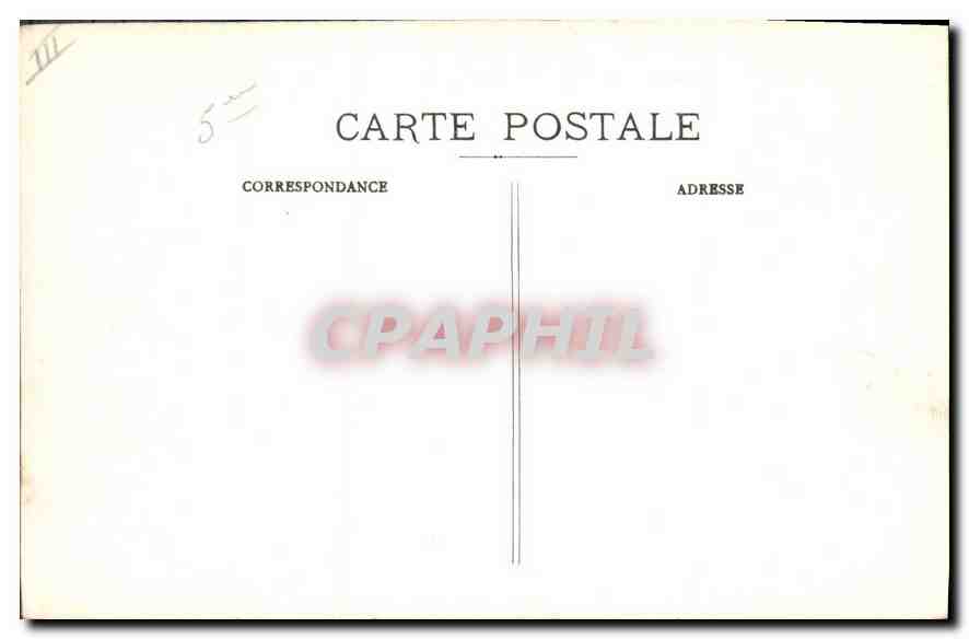CPA Paris Arenes de la Rue Monge  — Rückseite