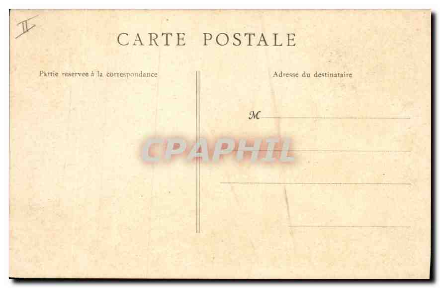 CPA Paris Rue Soufflot le Pantheon  — Rückseite