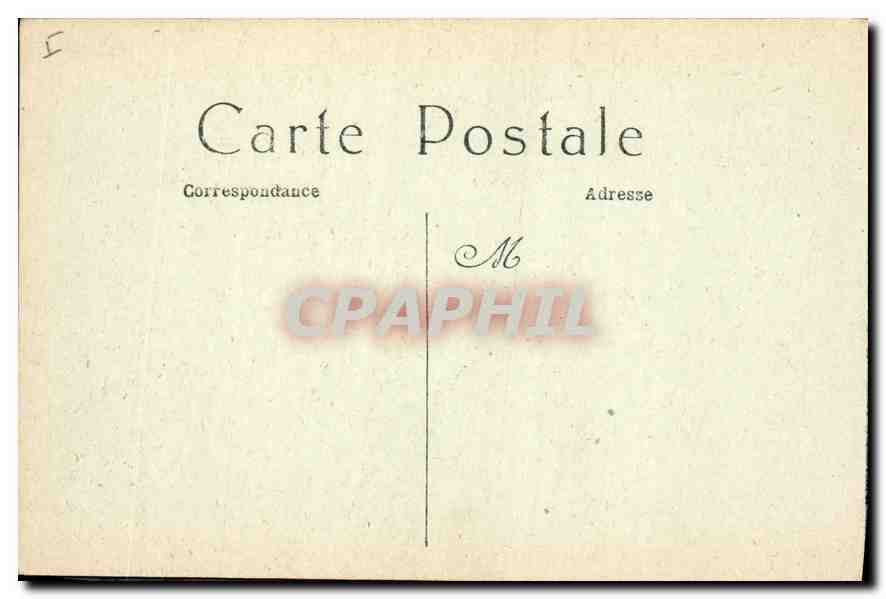 CPA Paris 5e arrt le Pantheon construit d'apres les plans de Soufflot en 1674  — Rückseite