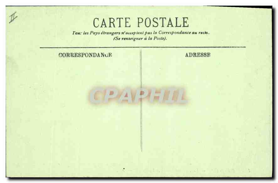 CPA Paris Ve la Rue Soufflot et le Pantheon  — Rückseite