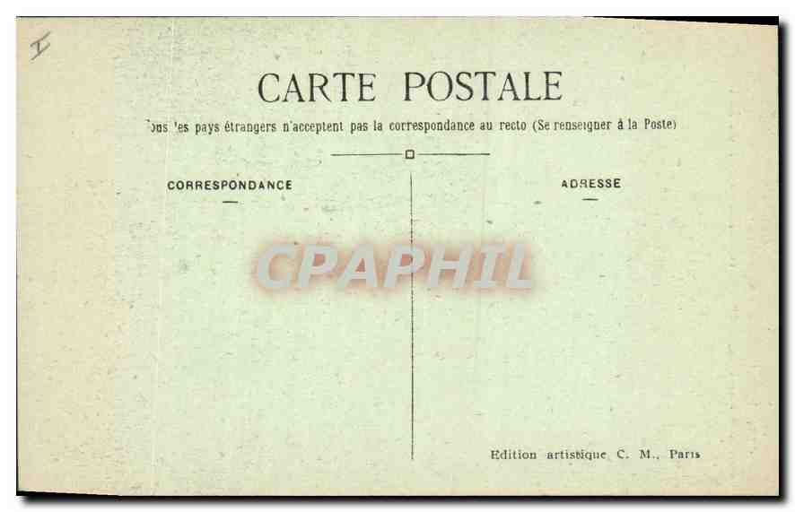 CPA Paris 5e arrt eglise Saint Etienne du Mont Commencee sous Francois Ier et terminee sous Louis XI — Rückseite