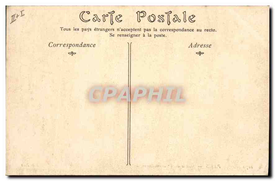 CPA Paris Mairie du Ve arrondissement  — Rückseite