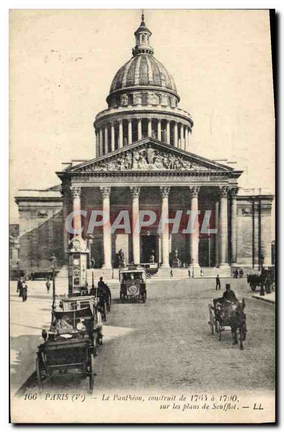 CPA Paris Ve le Pantheon construit de 1764 a 1790 sur les plans de Soufflot 