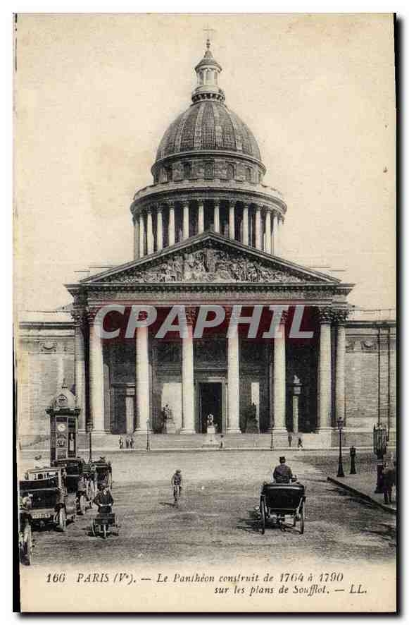 CPA Paris Ve le Pantheon construit de 1764 a 1790 sur les plans de Soufflot 